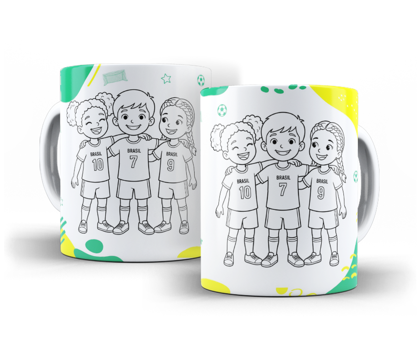 Caneca Colorir 006