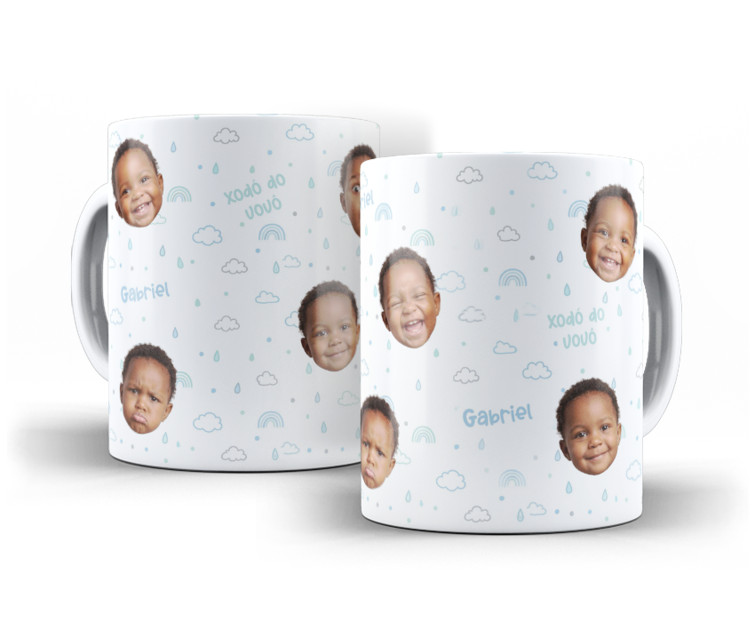 Caneca Rostinhos 08